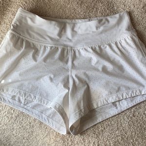 Lululemon white shorts